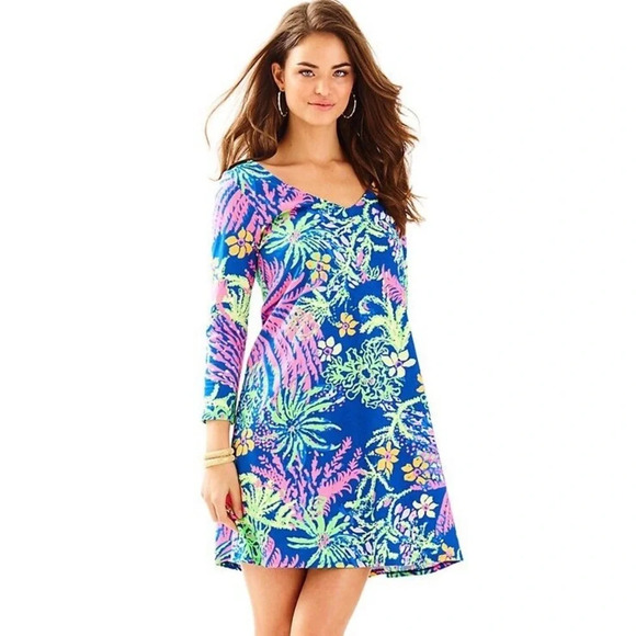 Lilly Pulitzer Erin Shirt Dress Women Size XL - Picture 2 of 6